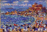 Prendergast, Maurice Brazil - Beach at St Malo